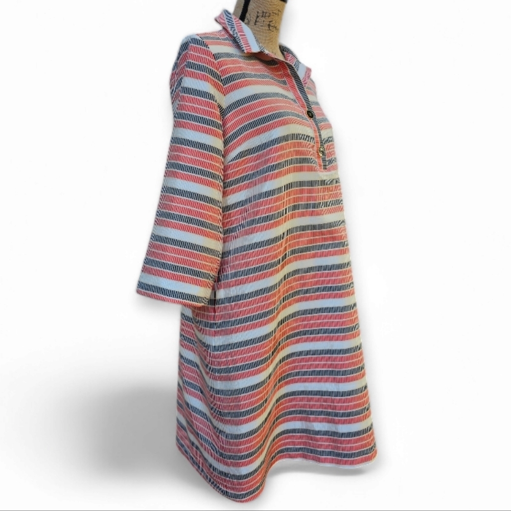J. McLaughlin Swing Dress 3/4 sleeves ,Size M - Picture 4 of 10